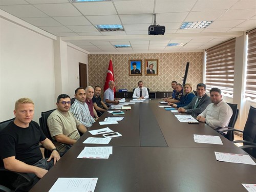 15 Temmuz Demokrasi ve Millî Birlik Günü etkinliklerine yönelik toplantı.