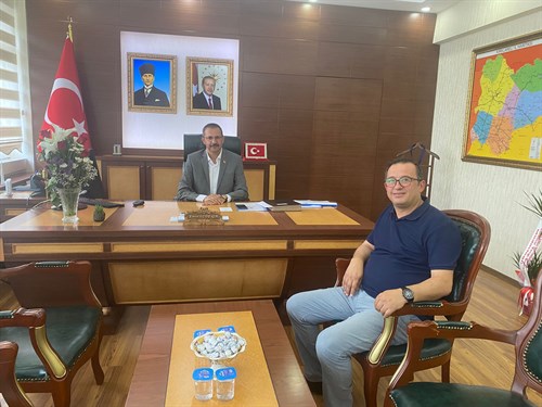 İl Genel Meclis Üyesi Sayın Volkan ERTAN, Kaymakamımız Sayın Enver ÖZDERİN’e hayırlı olsun ziyaretinde bulundu.